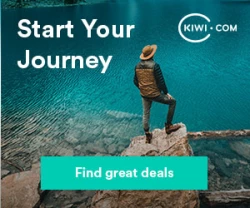 Get cashback from our partner Kiwi.com