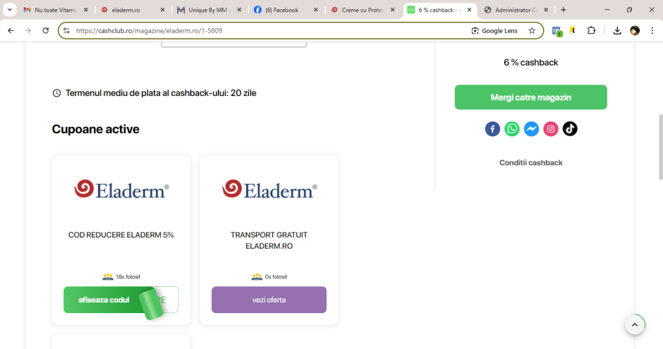 Dermatocosmetice Eladerm